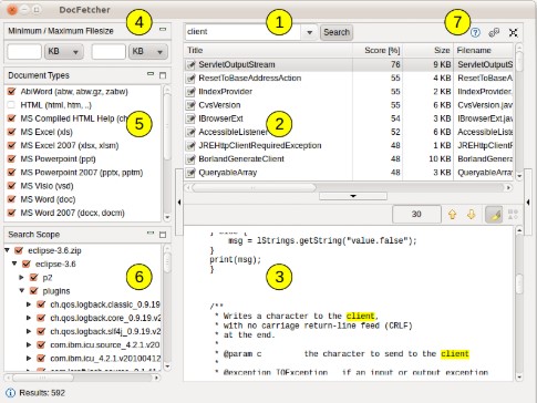 DocFetcher�������c��ʹ�Î���