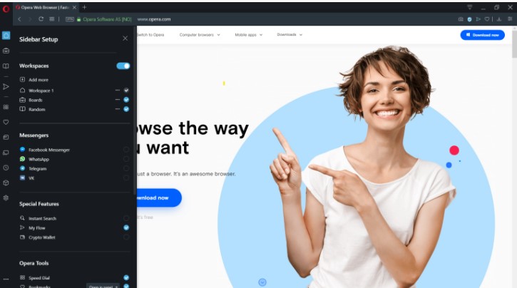 Opera�g�[���ٷ����d��(c��)߅�ڿ�ݹ���ʹ�Î���