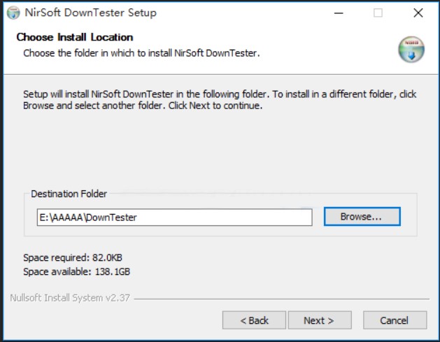 �D��DownTester