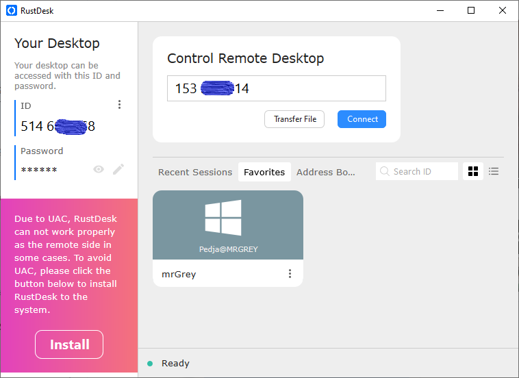�D���_Դ�h�̿���ܛ��RustDesk���·���IP��ַ���B�� ���Á��M���p�_